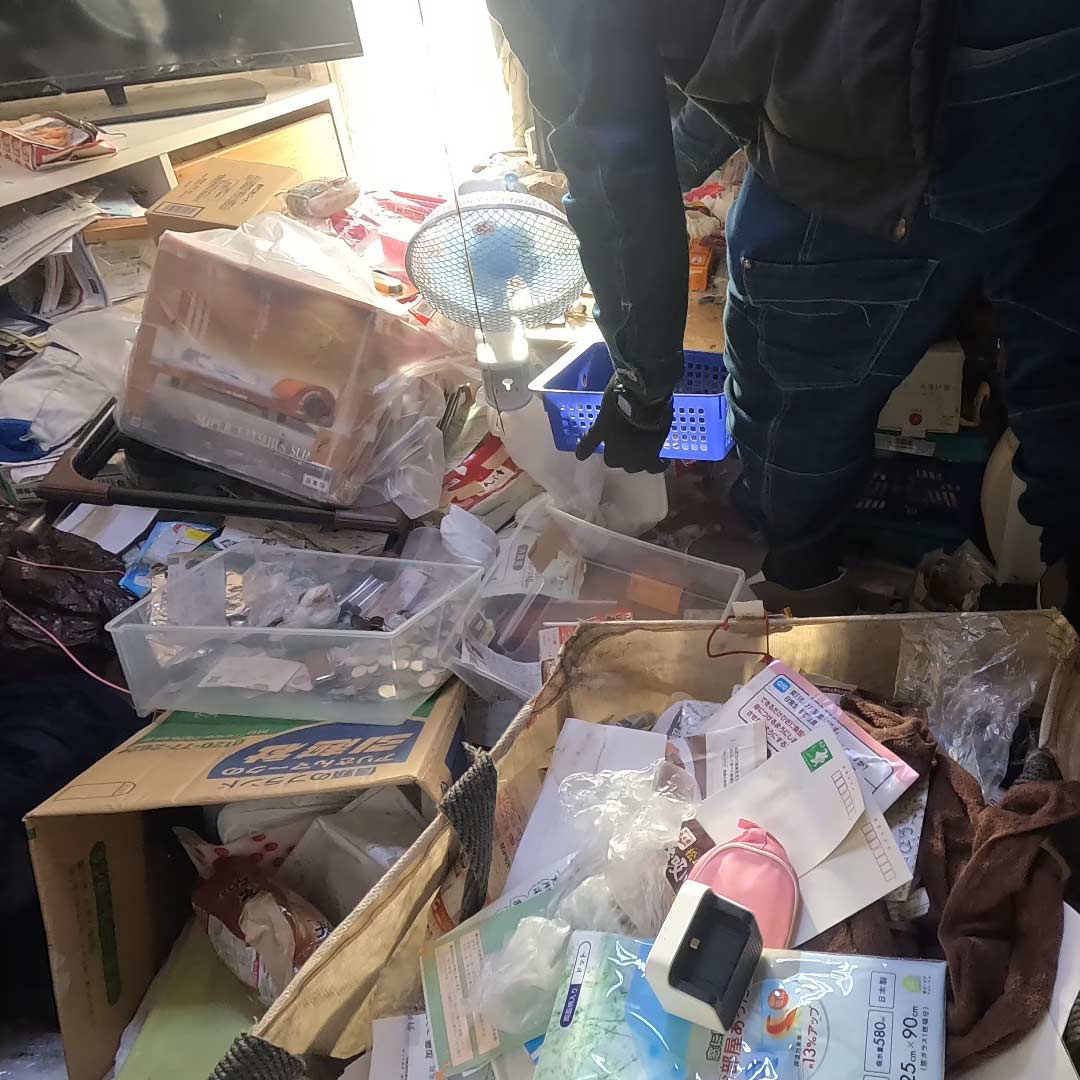 ゴミ屋敷の片付け・清掃